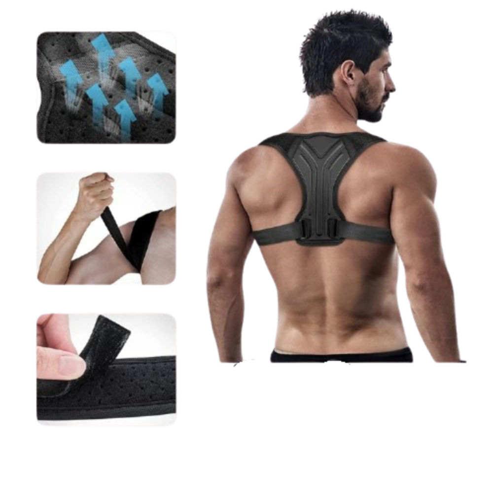 Hållningsväst för Hållningskorrigering Justerbart