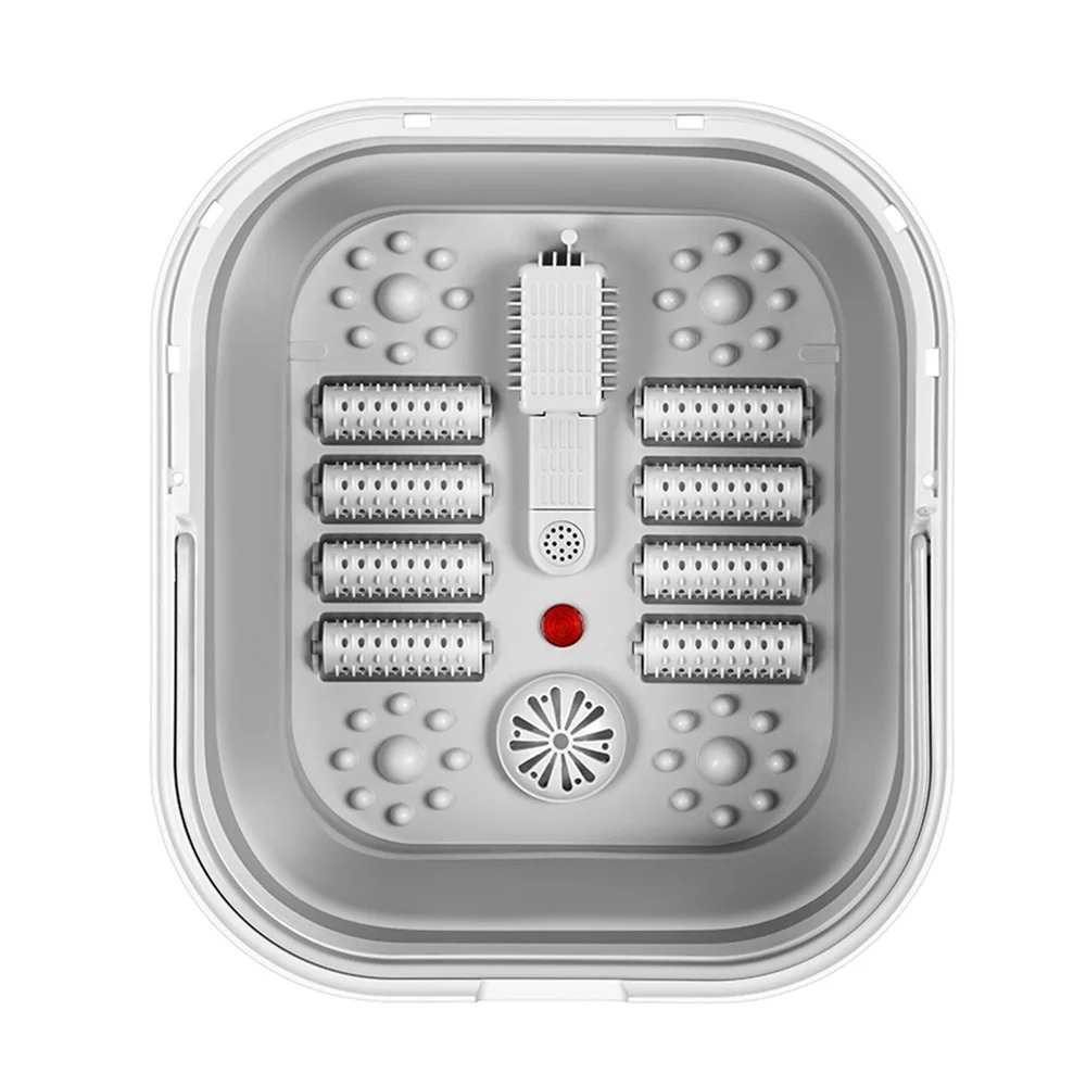 Fotbad Hopfällbart med Massage