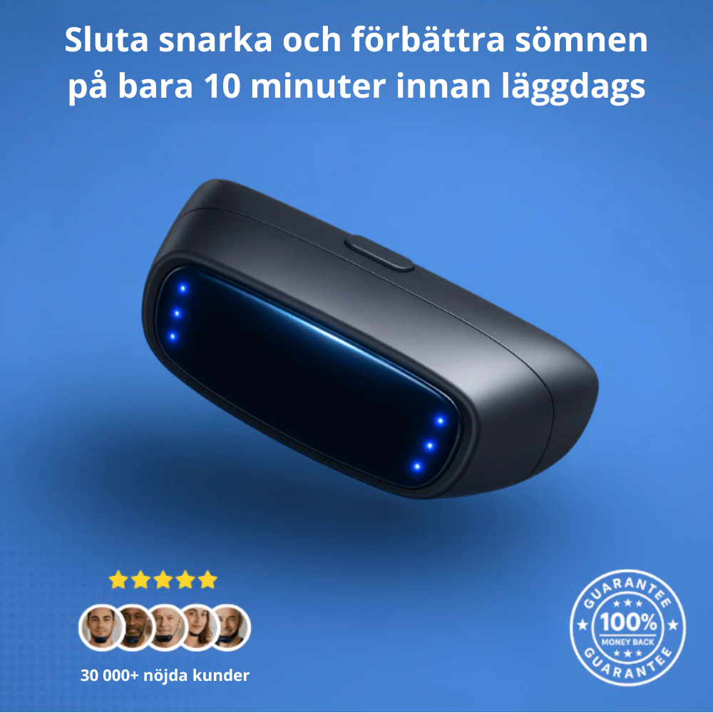 SleepCare™ - Tystare nätter utan masker eller besvär