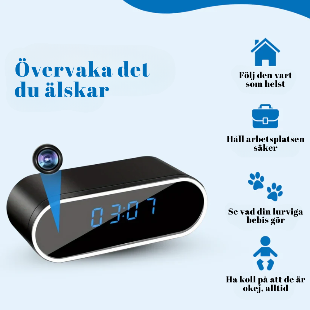 ClockEyes - Säkerhet förklädd som en klocka
